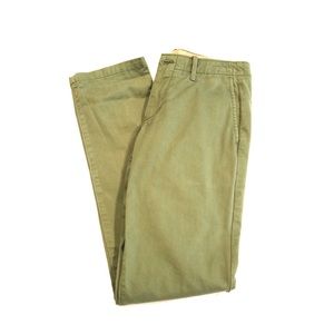 GAP 28/30 Slim Fit Chinos in Green